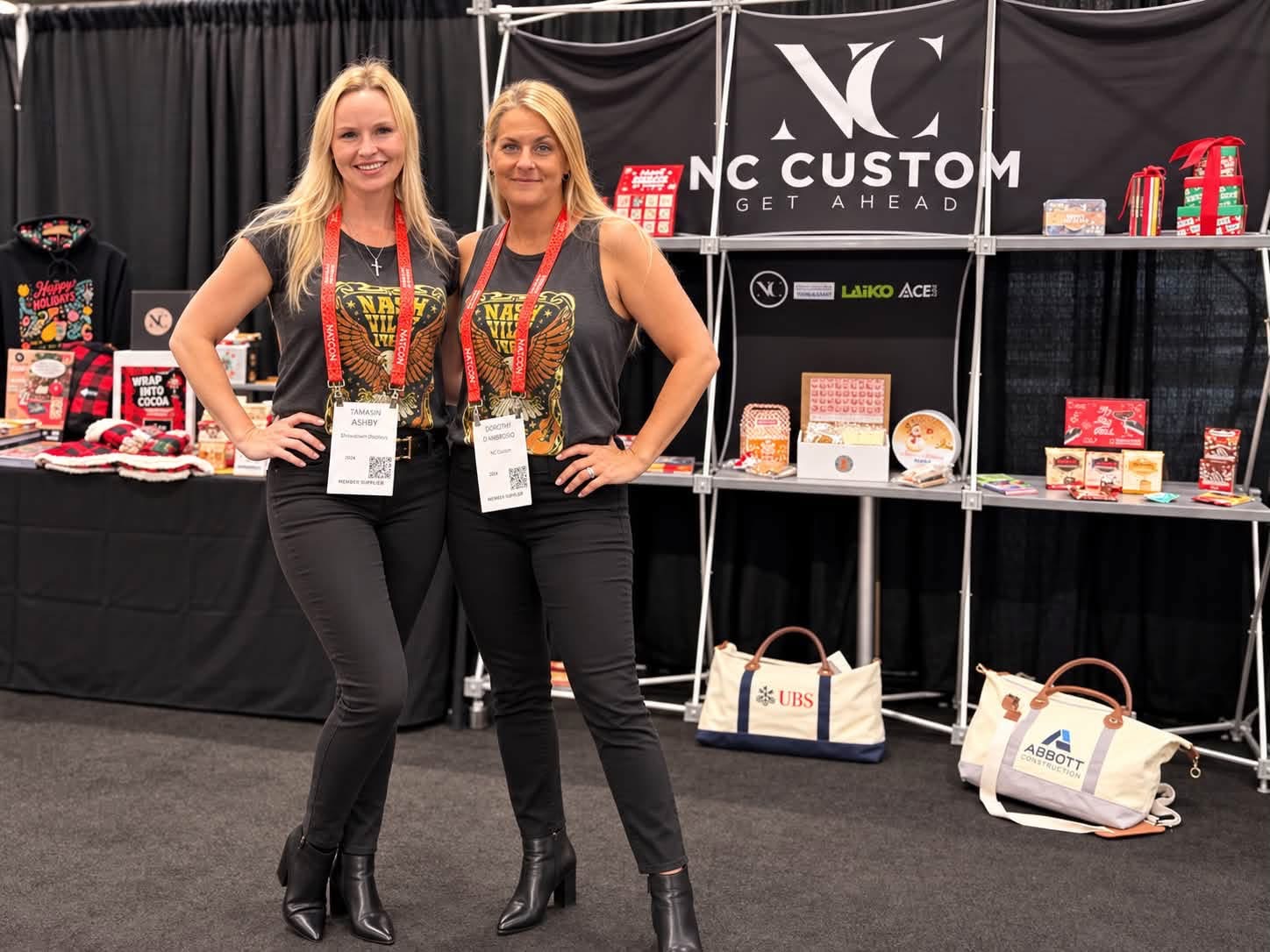 Tamasin and Dorothy representing NC Custom together