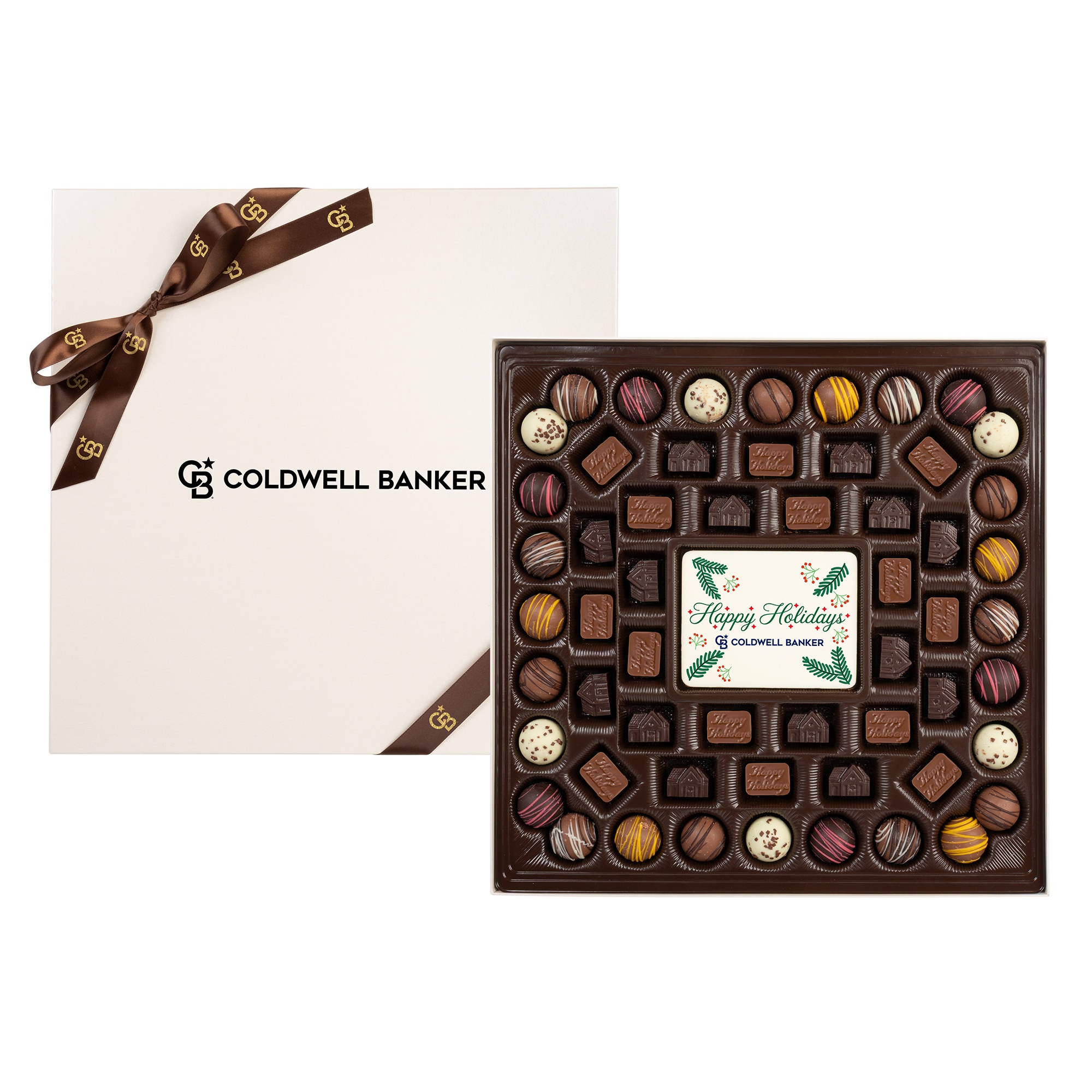 NC Custom Executive Chocolate Indulgence Gift Box — supplier decoration example